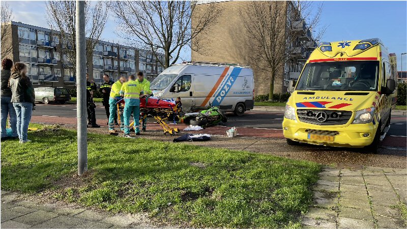 Motorrijder ernstig gewond in Den Helder