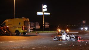 Motorrijder gewond in Den Helder