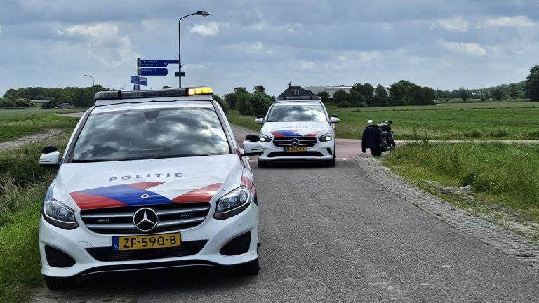 Motorrijder gewond bij ongeval Tolkerdijk
