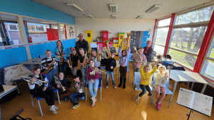 Naschools muziekproject in Julianadorp: Muziek is leuk