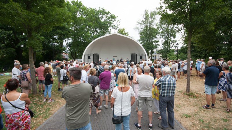 Muziektuin klaar. “Het gaat weer gebeuren”