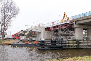 Nachtafsluitingen Kooybrug N99 in februari