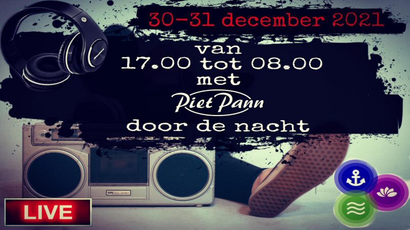Van vijf tot acht met Piet Pann door de nacht