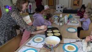 SKRS De Trommel viert pannenkoekdag