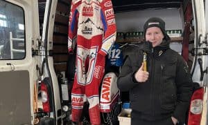 Niek Schaap wil naar het WK IJsspeedway