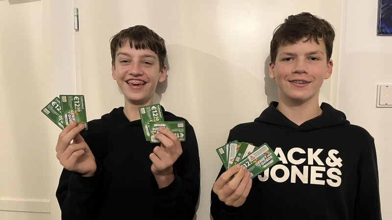 Inzamelingsactie voor boodschappenpakketten