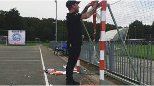 Handbaldoeltjes DWOW weer als nieuw