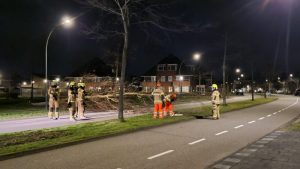 310 meldingen door storm Eunice (Update)