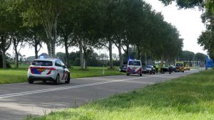 Drie auto’s betrokken bij aanrijding op N245
