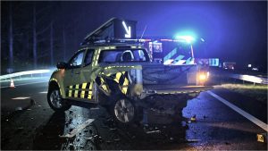 Aanrijding A7 zorgt voor aanrijding