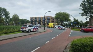 Fietser gewond bij aanrijding Beethovenlaan