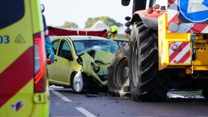 Dodelijk verkeersongeval op N248 bij Middenmeer