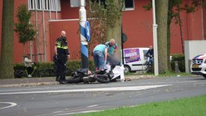 Motorrijder gewond