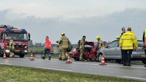Beknelling bij ongeluk in Den Helder