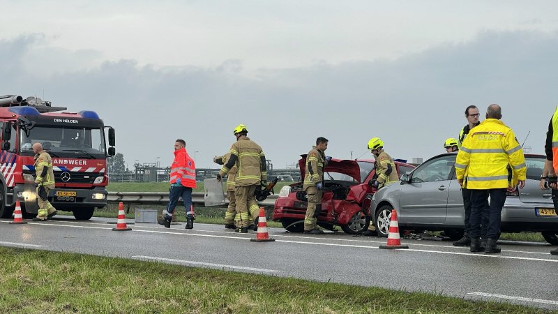 Beknelling bij ongeluk in Den Helder