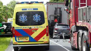 4 gewonden bij ongeval Sint Maartensvlotbrug