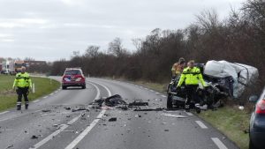 Man overleden bij ongeval N9 (Update)