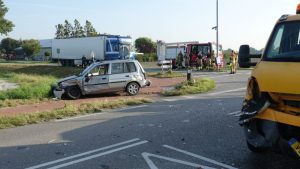 Kinderen en vrouw gewond bij ongeval Dirkshorn