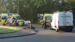 Fietser gewond bij aanrijding op Zaagmolen