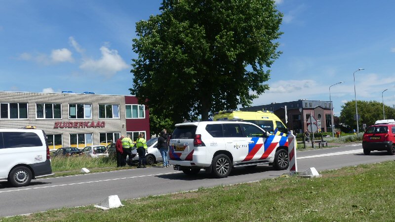 Fietser komt met de schrik vrij
