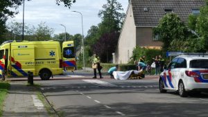 Fietser gewond bij aanrijding met scooter