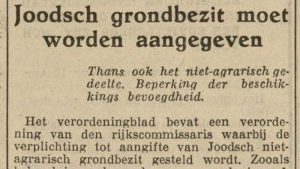 Was gemeente Schagen wel ‘koosjer’ in de oorlog?
