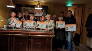 Mooie cheques voor goede doelen