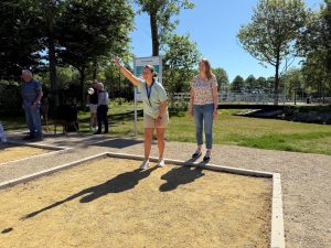 Balplezier bij nieuwe Jeu de boulesbaan op De Terp