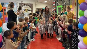 Feestelijk onthaal voor peuters van Monter Kinderopvang