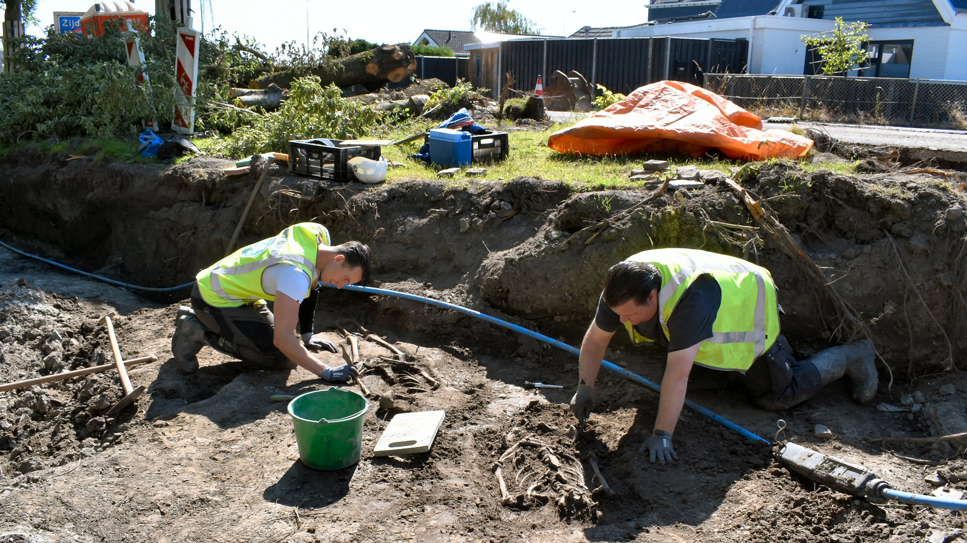 Archeologen bijna klaar in Zijdewind (video)