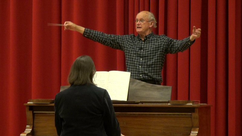 Oratoriumkoor naar Concertgebouw (video)