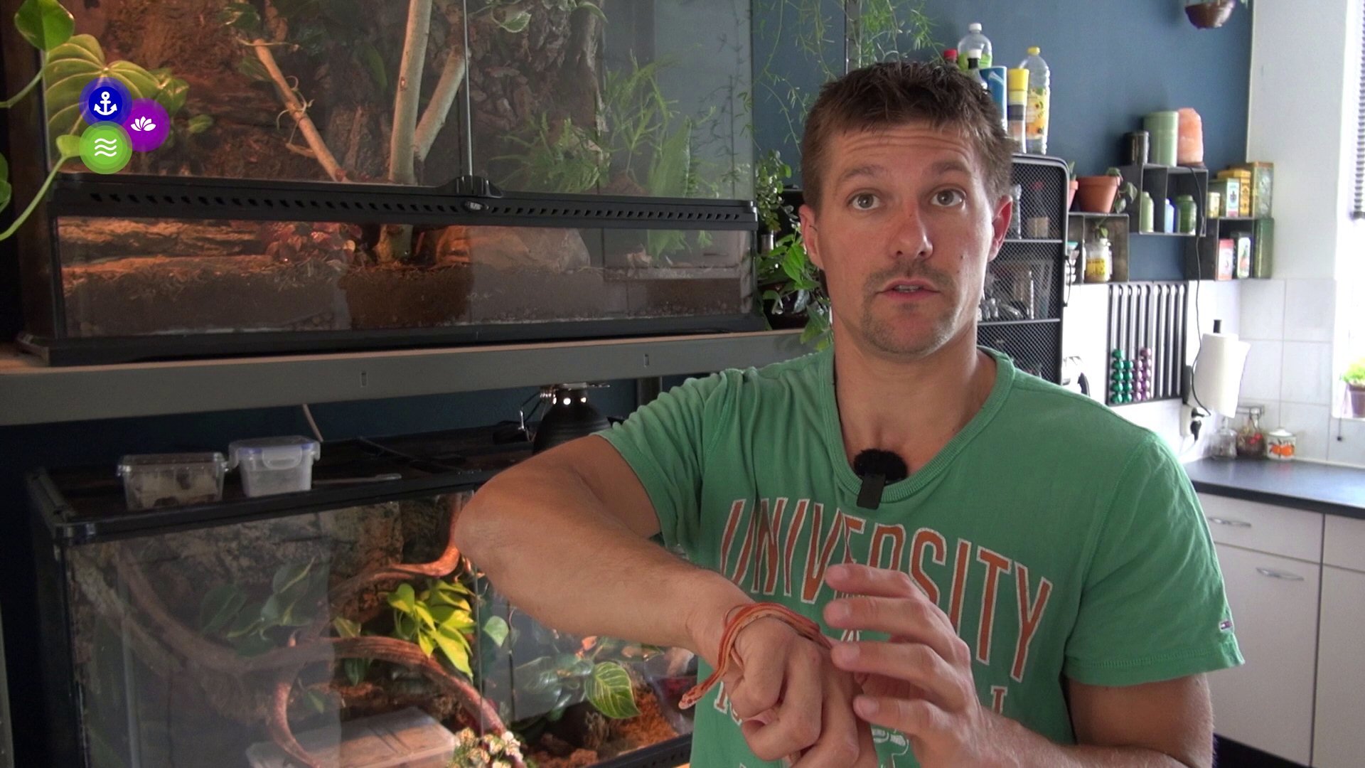 Owen was vijf maanden zijn slang kwijt(video)