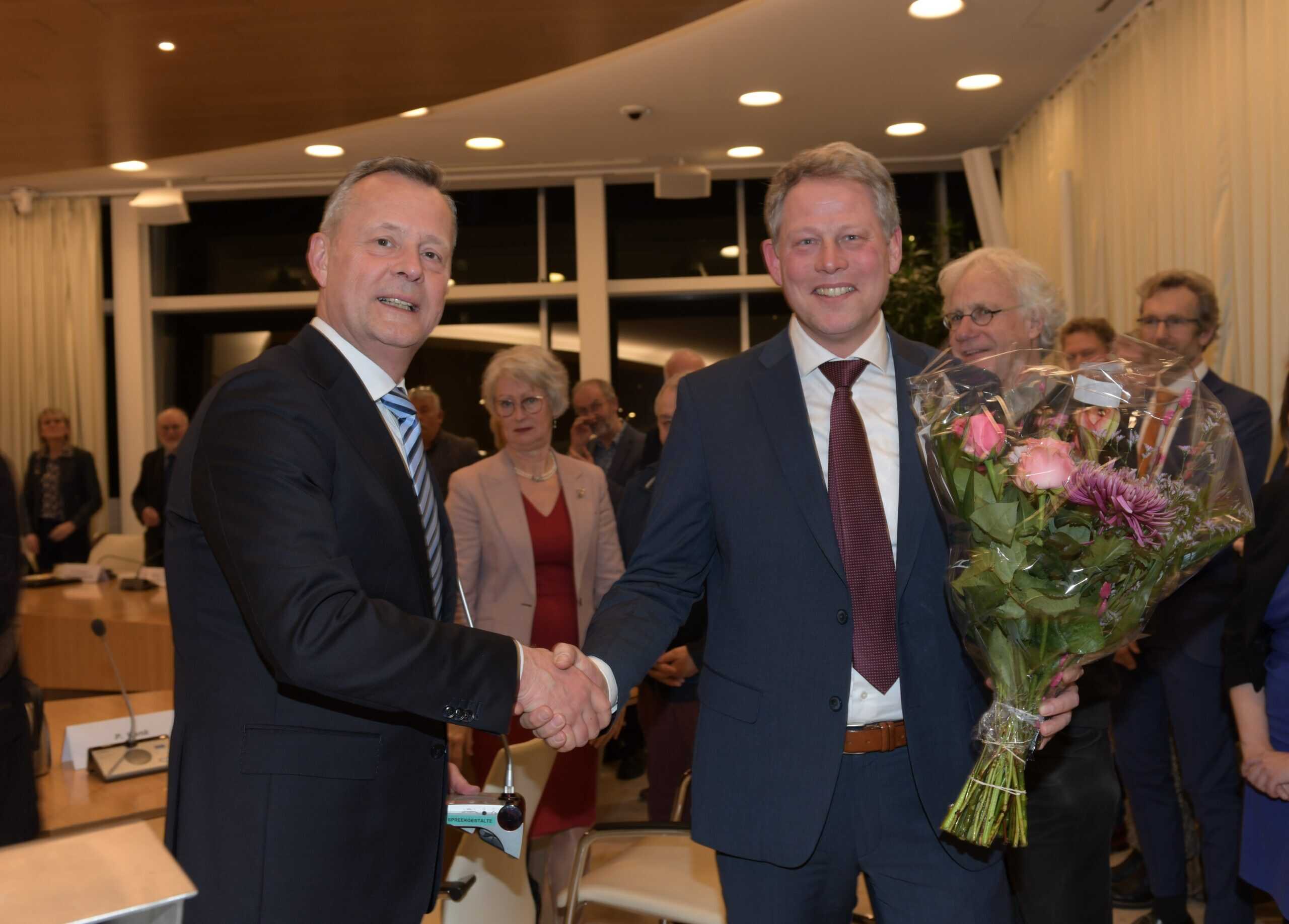 Remco Bosma beëdigd als dijkgraaf