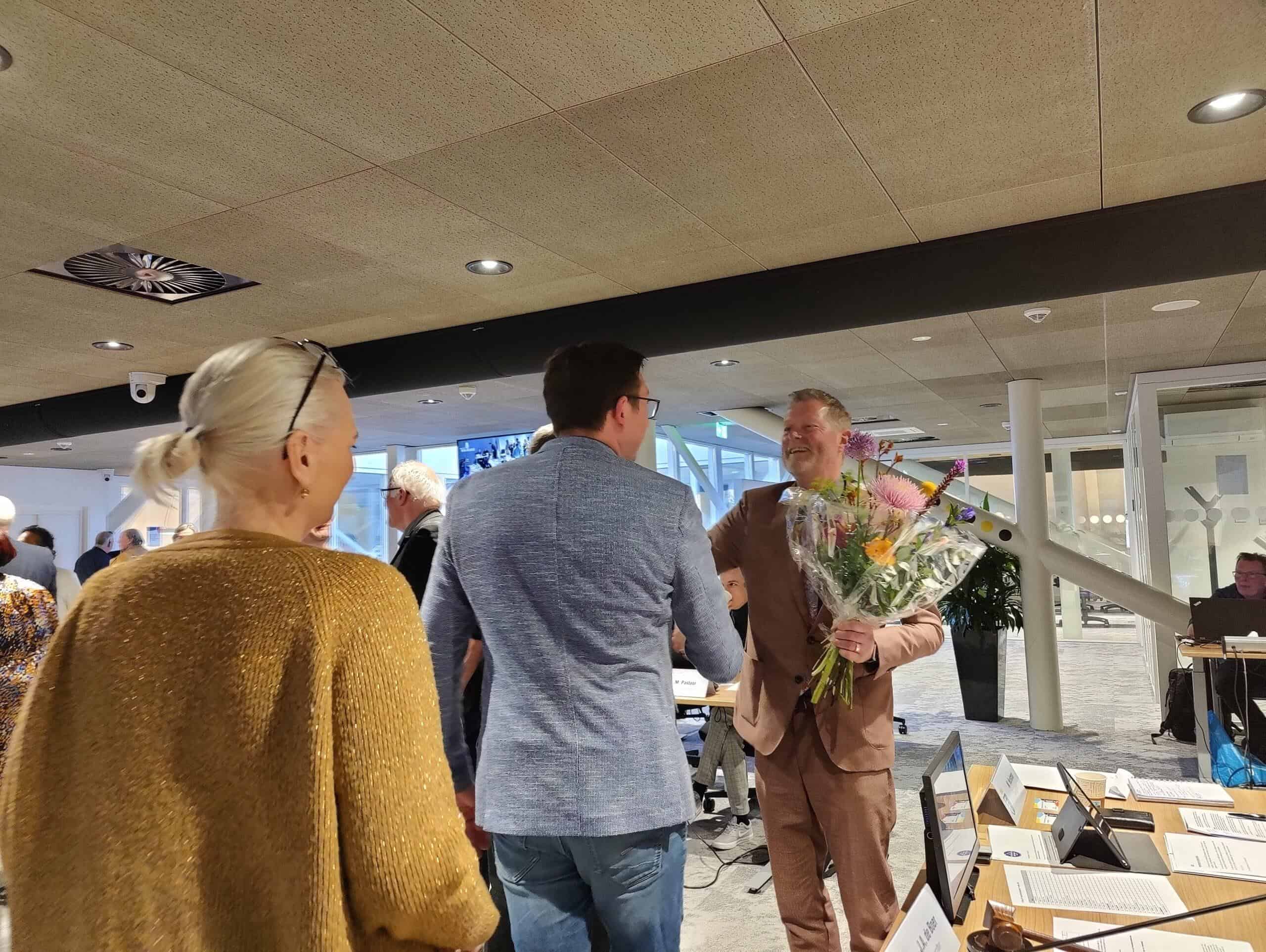 Nieuwe wethouder Peter van Diepen beëdigd