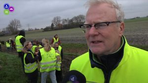 Plant-estafette trekt door Schagen