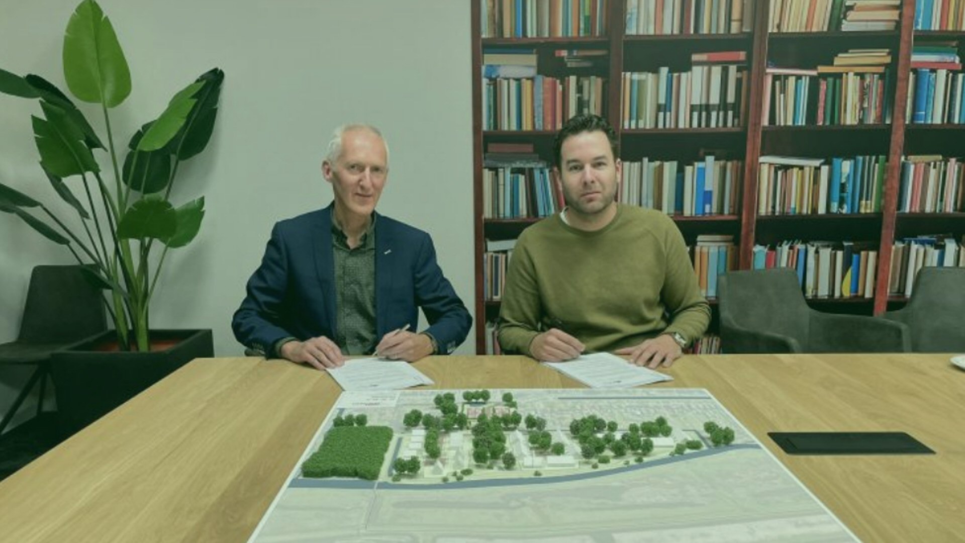 Krabbel onder plannen Polderpark