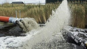 Extra pompen tegen hoog water