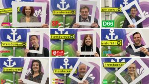 Portretten van lijsttrekkers