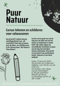 Cursus Teken- en Schilderles voor volwassenen in Wieringerwerf