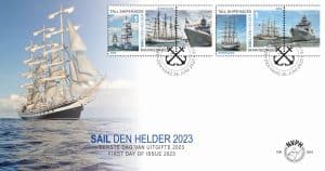 Winactie: eerstedagenvelop met speciale Sail Den Helder postzegels