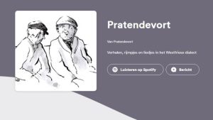 Podcast in het Westfries ‘Pratendevort’