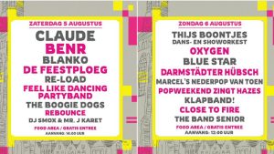 Claude en Thijs Boontjes op Popweekend