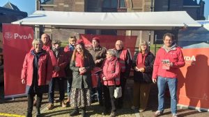 Tweede kamerlid PvdA op bezoek in Schagen