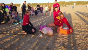 Reddingsbrigade Sint Maartenszee in actie