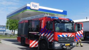 Rook uit pomp bij tankstation in Schagen