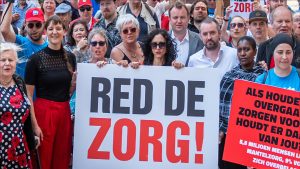 Sp naar Den Haag voor zorgprotest