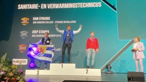Sam Strijbis beste in sanitair- en verwarming