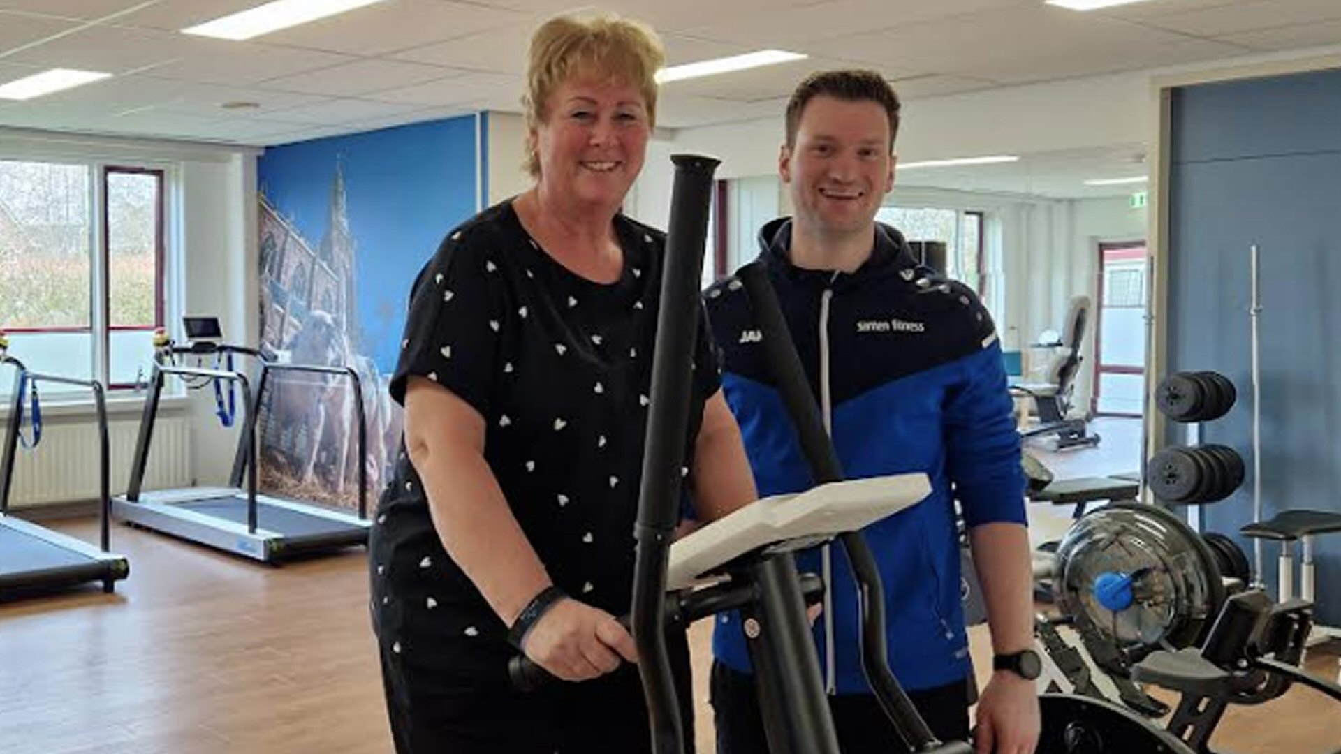 Fitnesszaal bij Samen is vernieuwd