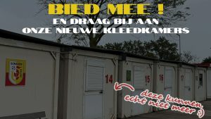 Veiling voor kleedkamers Schagen United