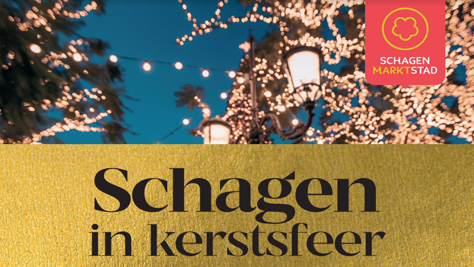 Centrum Schagen in kerstsfeer